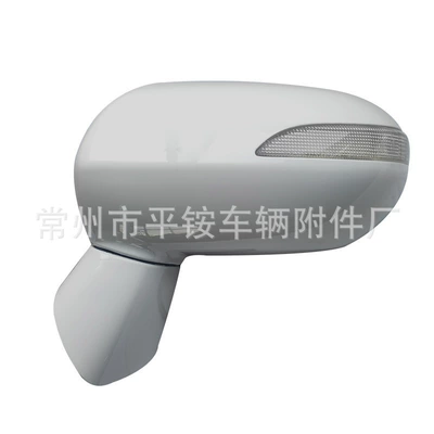 Mirror76258-Sen-H0I, Rear mirror/rearview mirror assembly - 5-wire-electric-adjustable-mirror-lens-turn-signal-unpainted-left