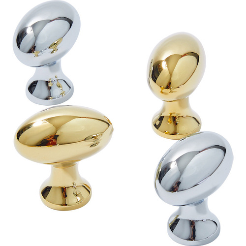 Brass chrome plated silver water drop wardrobe door handle modern light luxury simple single hole drawer cabinet wine cabinet small handle