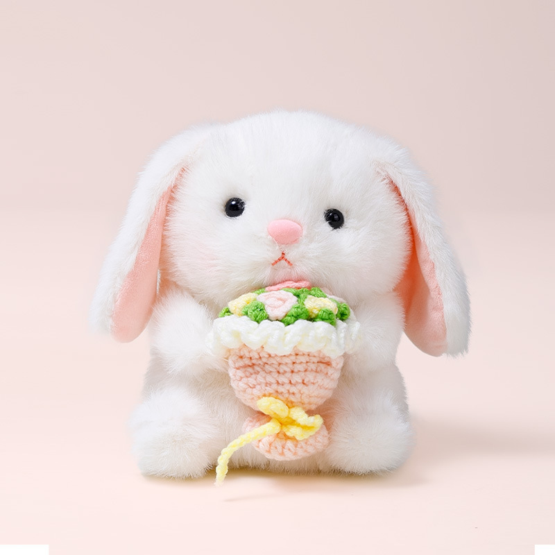 桌伴捧花毛绒小猪熊猫玩偶公仔玩具背包挂件送生日礼物女娃娃批发|undefined