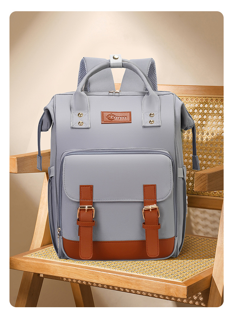 Mummy Bag is a lightweight, multi-functional, large-capacity backpack for mothers and babies to go out. It is a dry and wet separation travel backpack for mothers undefined