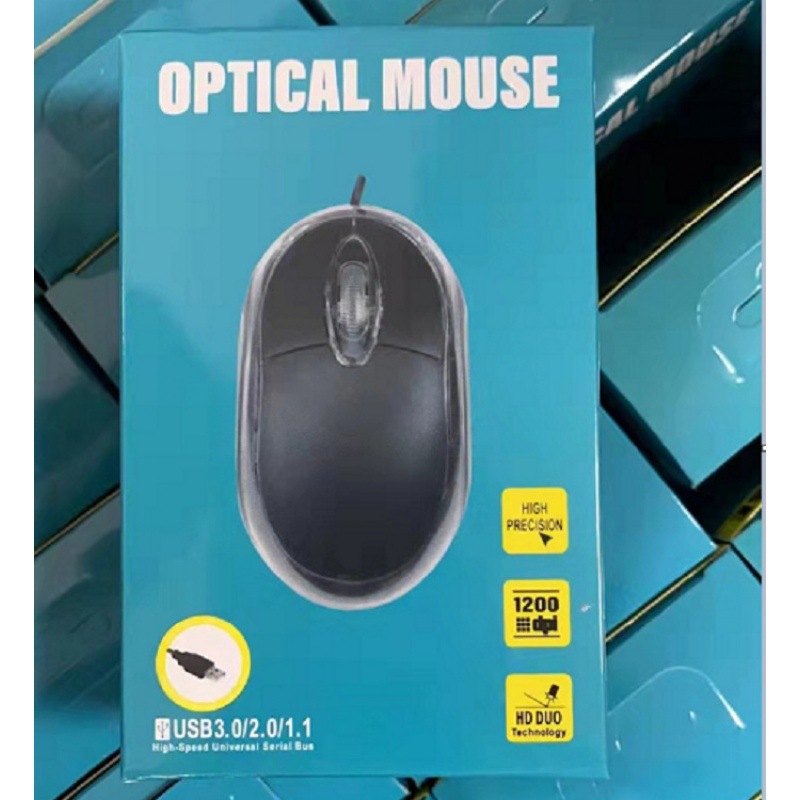 Stock listo del fabricante, venta al por mayor, popular, colorido, luz de respiración, ratón USB X1, ratón luminoso con cable, equipo de deportes electrónicos