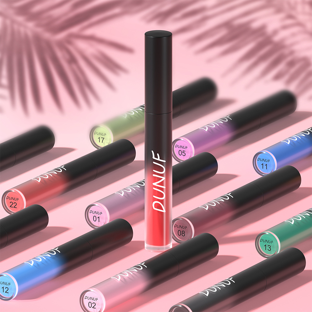 Check it out! Link Disclaimer - Exclusive for Foreign trade :DUNUF 32-color Multi-purpose matte long-lasting Lip gloss undefined