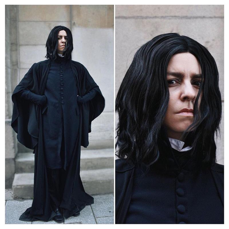 Cross-border New Harry Potter Professor Proness Same-style Headgear Halloween Cosplay cosplay Wig Cross-border New Harry Potter Professor Proness Same-style Headgear Halloween Cosplay cosplay Wig