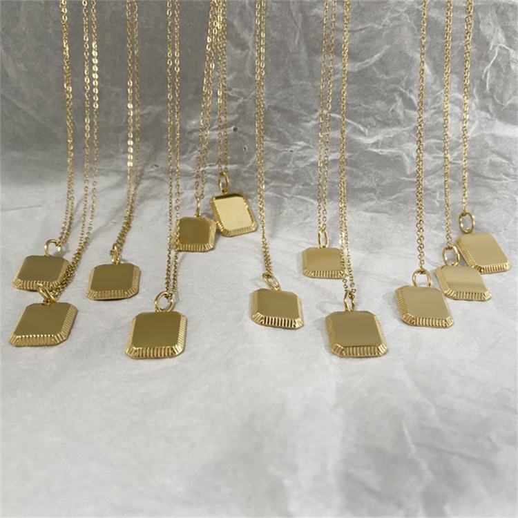 6g Weight Pendant Jewelry Making Type 16*13mm Jewelry Making Size DIY Jewelry Accessories Classification 1 Piece Quantity Titanium Steel Material Card, Customization Laser Engraving Pattern Plating Design Basic, Simple Style Style 1 Piece 16*13mm Titanium Steel Card Customization Laser Engraving Pendant DIY Jewelry Accessories 5