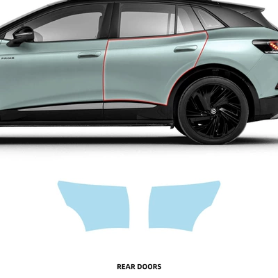 Full Car Protective Film, No-Cut – Car paint protective film - one-tpu-film-for-the-rear-door-imported-tpu-film-specially-cut-for-special-vehicles