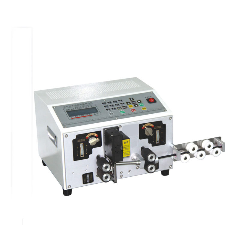 源头厂家中剥剥线机扁护套线剥皮机 15000条/H电子线一出四裁线剥