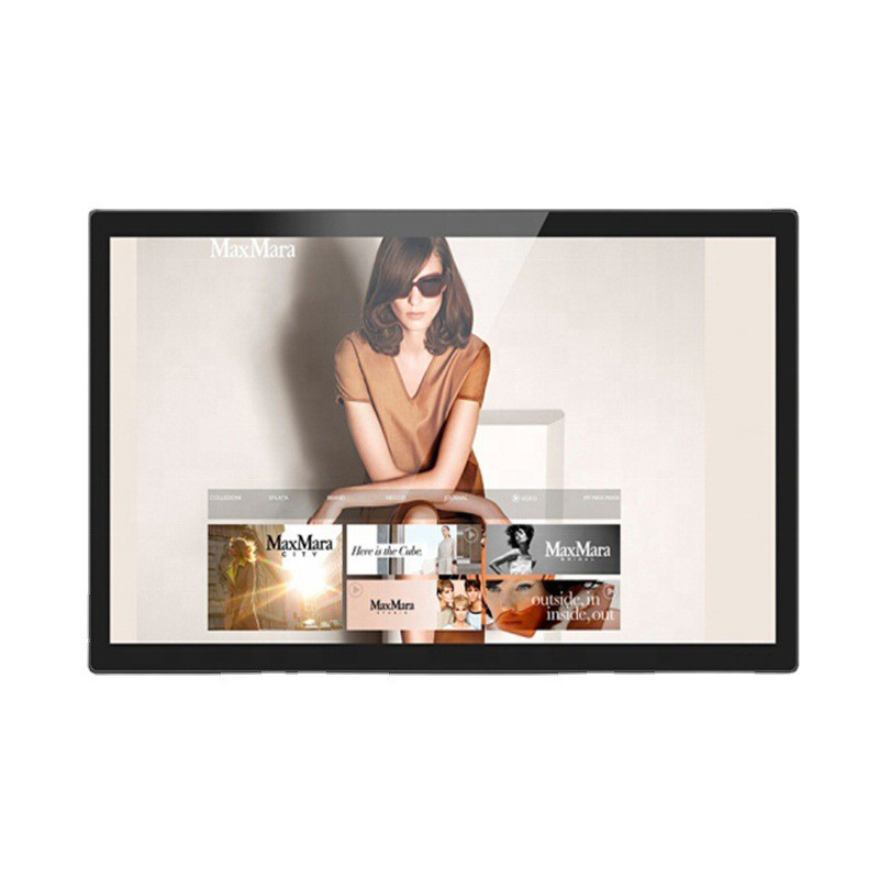 Factory direct 32 inch HD IPS screen wall-mounted digital photo frame building advertising video player