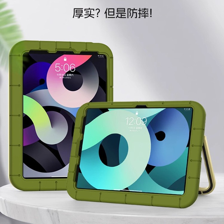 Custom iPad mini caricatura silicona cubierta de placa plana Apple iPad10 cubierta de protección a prueba de caídas cubierta plana