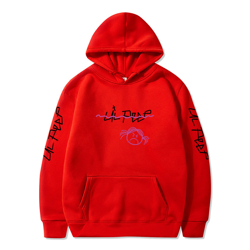 Suéter deportivo hip-hop de comercio exterior sudadera con capucha LIL PEEP otoño e invierno suéter casual europeo y americano suéter para hombre