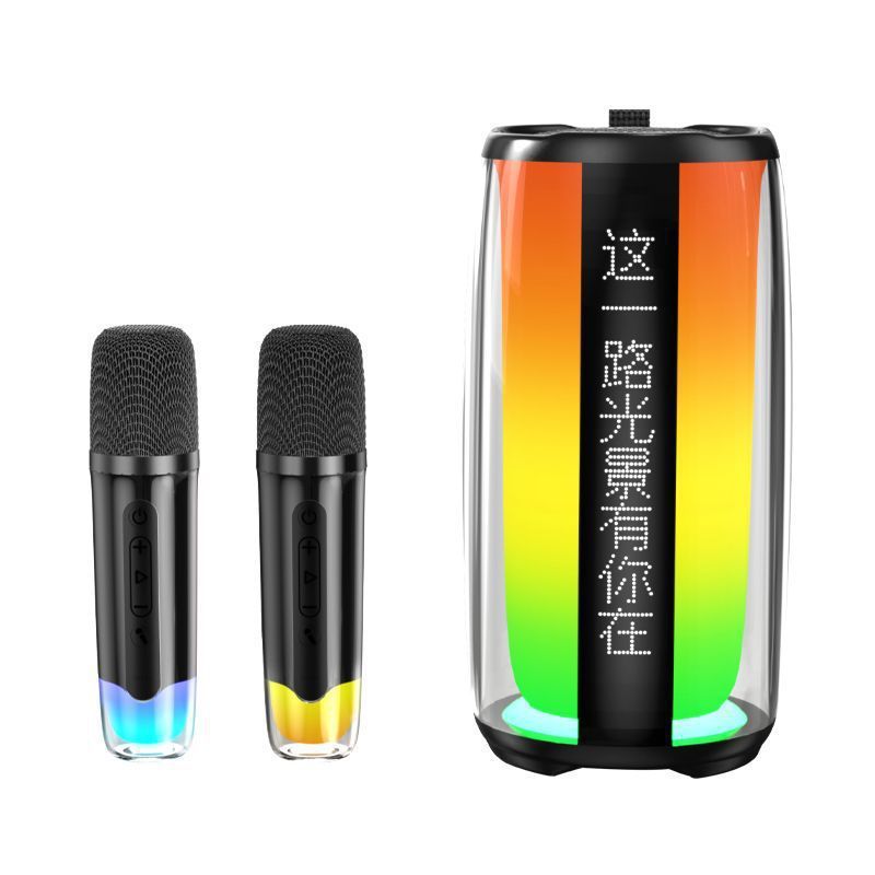 スピーカー歌詞ディスプレイカラオケワイヤレスマーク重低音 HiFi 音質歌詞マシンディスプレイサウンド脈動 JB567|undefined