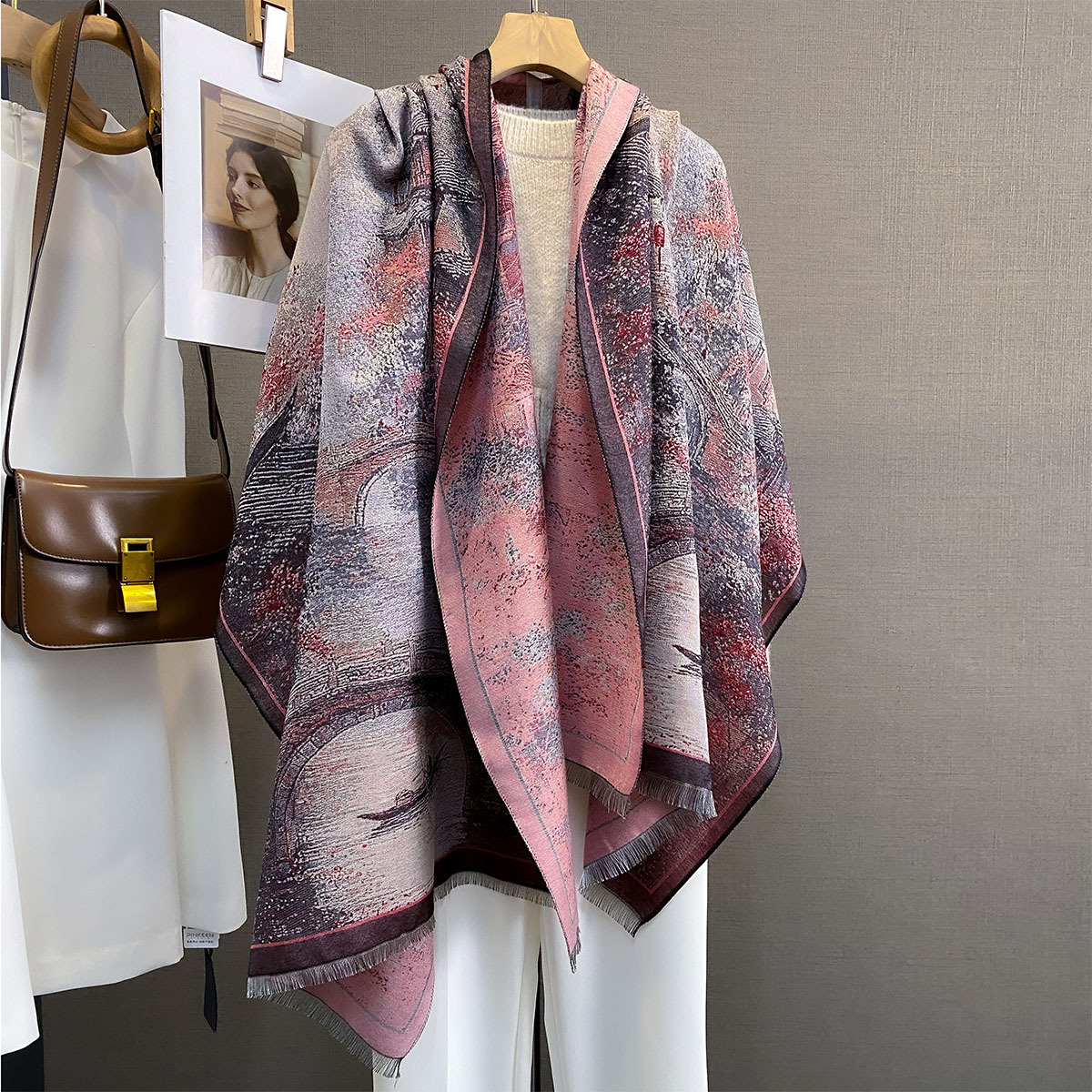 Sciarpa in cashmere da donna, accessorio invernale elegante e caldo_voghion.com