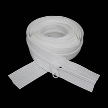 3号尼龙拉链任意剪白色塑料头DIY 被套被罩枕头家纺包包拉链批发