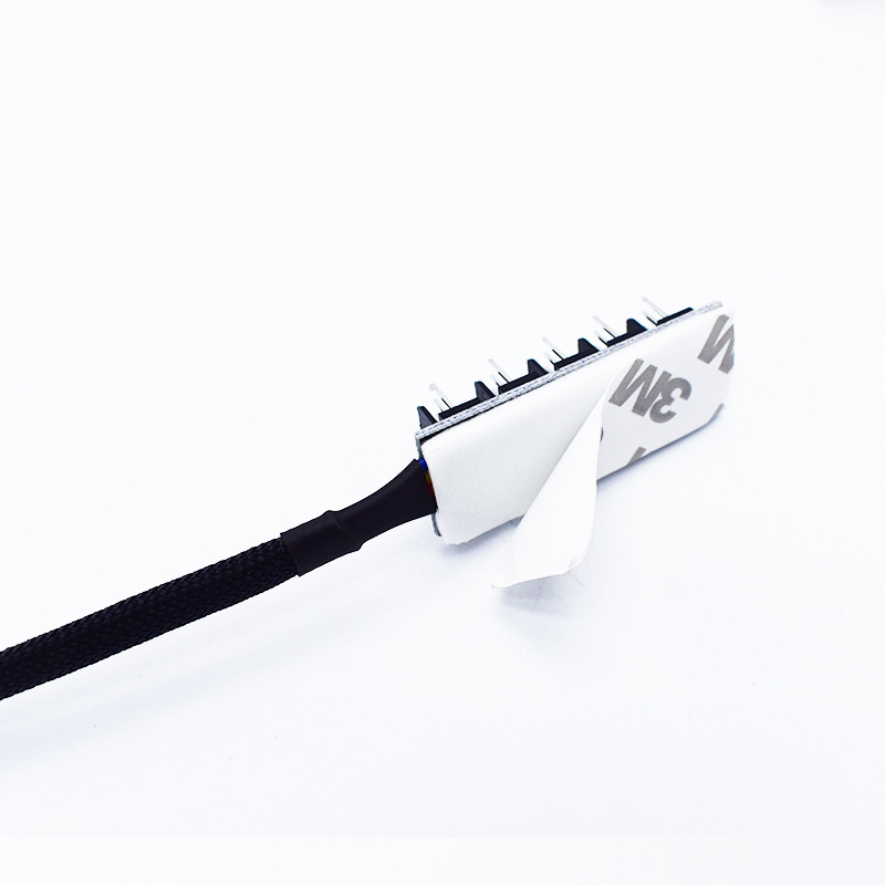 主板4針PWM集線器FAN HUB電腦溫控調速控制板 機箱4pin風扇延長線