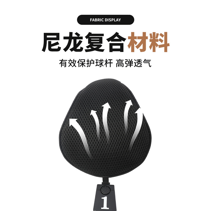 Juego de poste de golf transfronterizo, juego de poste de madera, juego de sombrero de madera No. 1, juego de poste de madera de calle, juego de poste de golf, juego de protección de golf