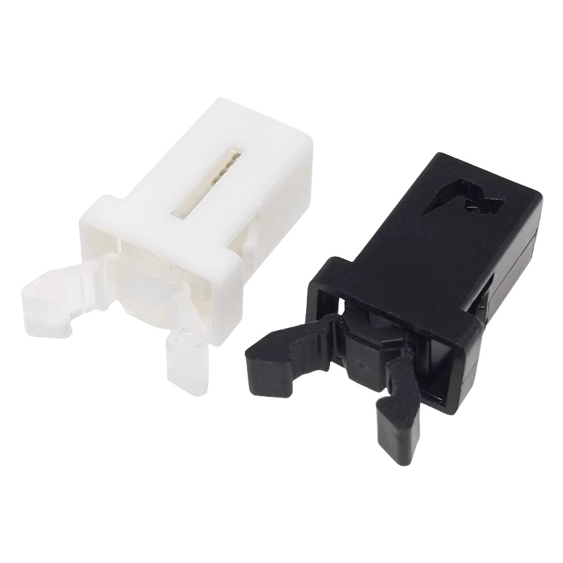 Factory direct supply small door lock switch PR-001 trash can buckle plastic spring switch push type DVD door cover