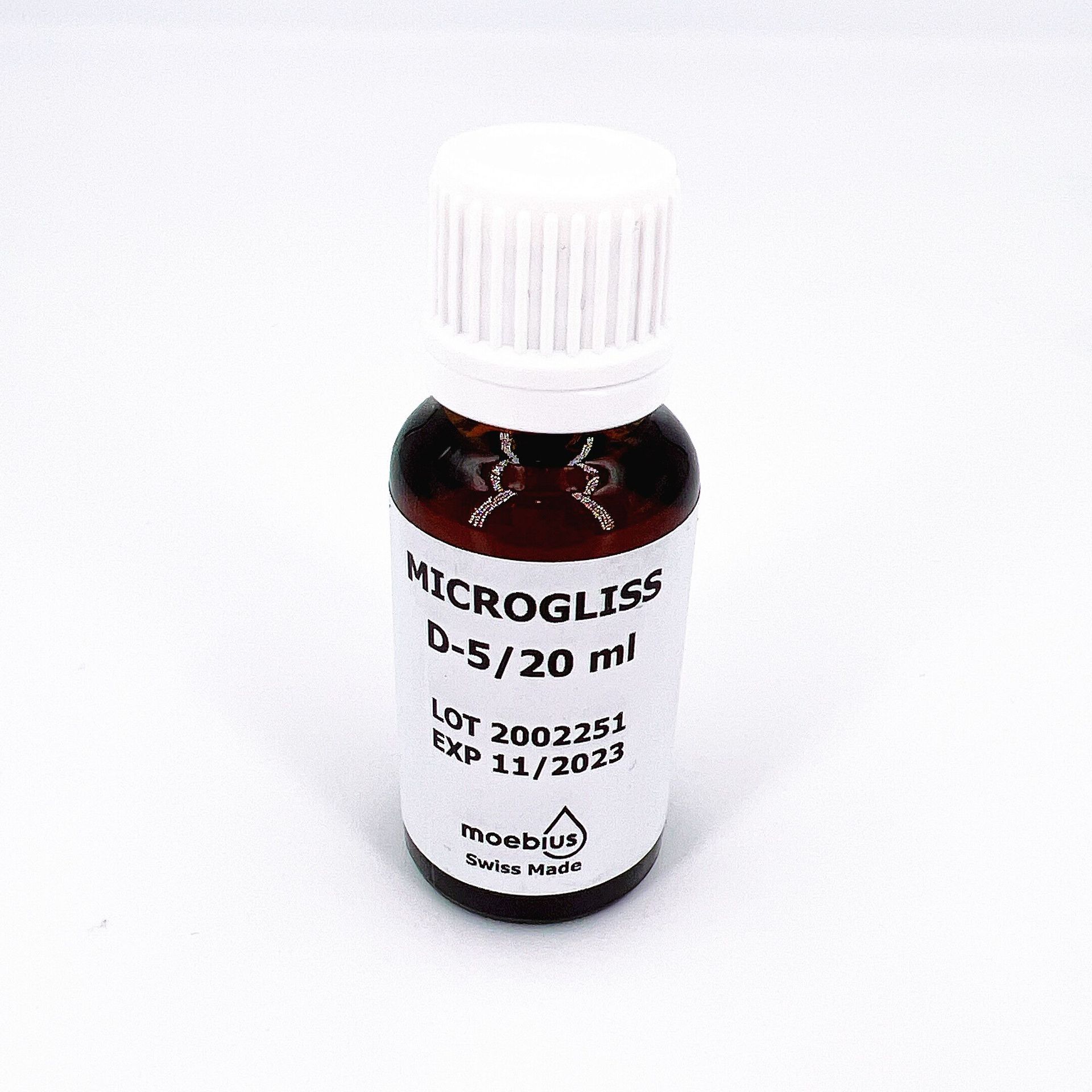 瑞士D5表油 moebius莫比斯手表润滑油20ml专用轮轴较粗的日历部位