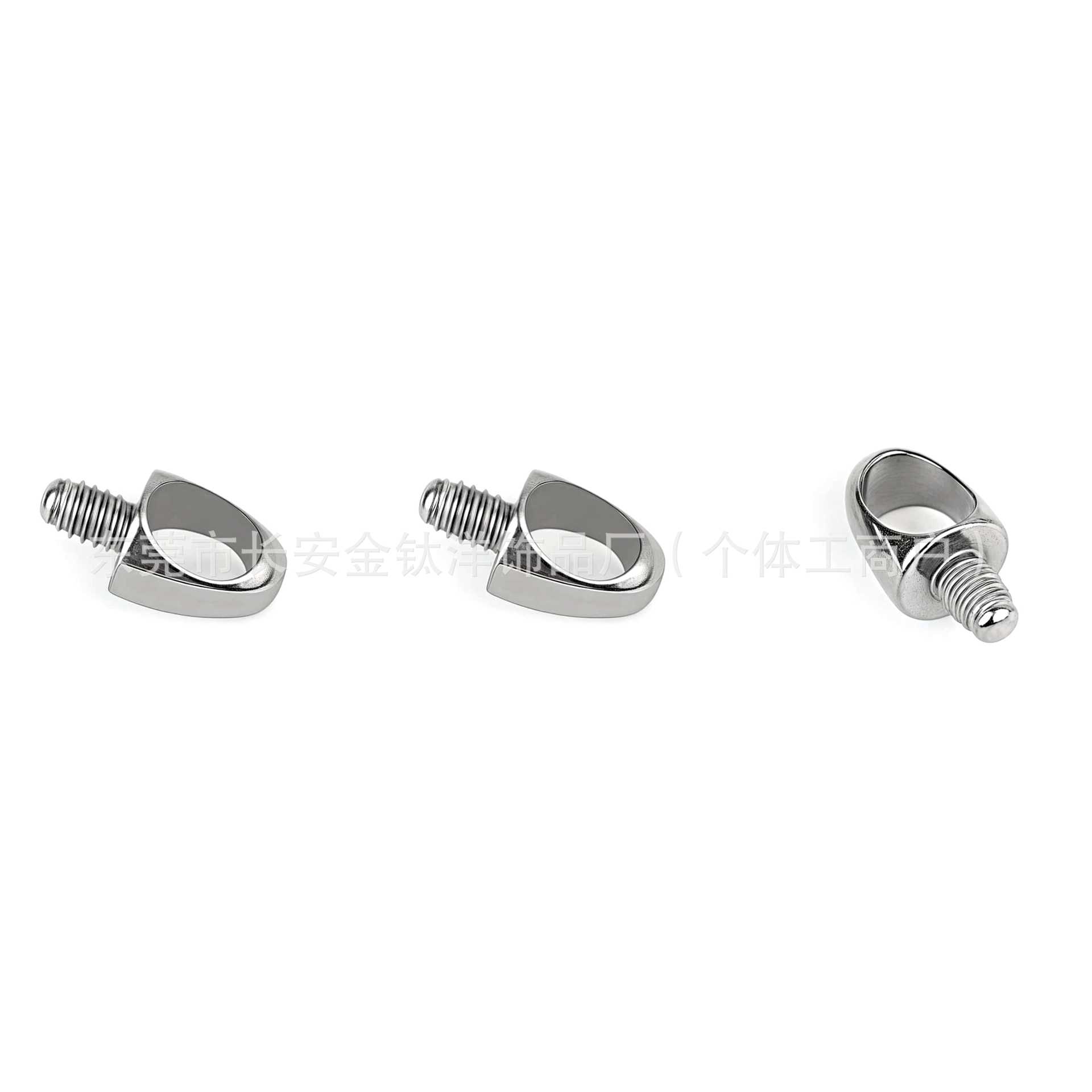 Pointed titanium steel lip stud product view