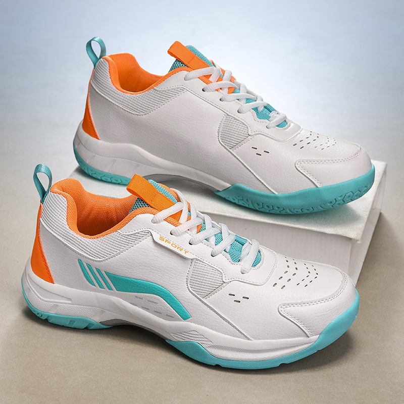 Zapatos de bádminton profesionales antideslizantes para jóvenes, zapatos deportivos casuales de pareja superligeros y transpirables para hombres y mujeres