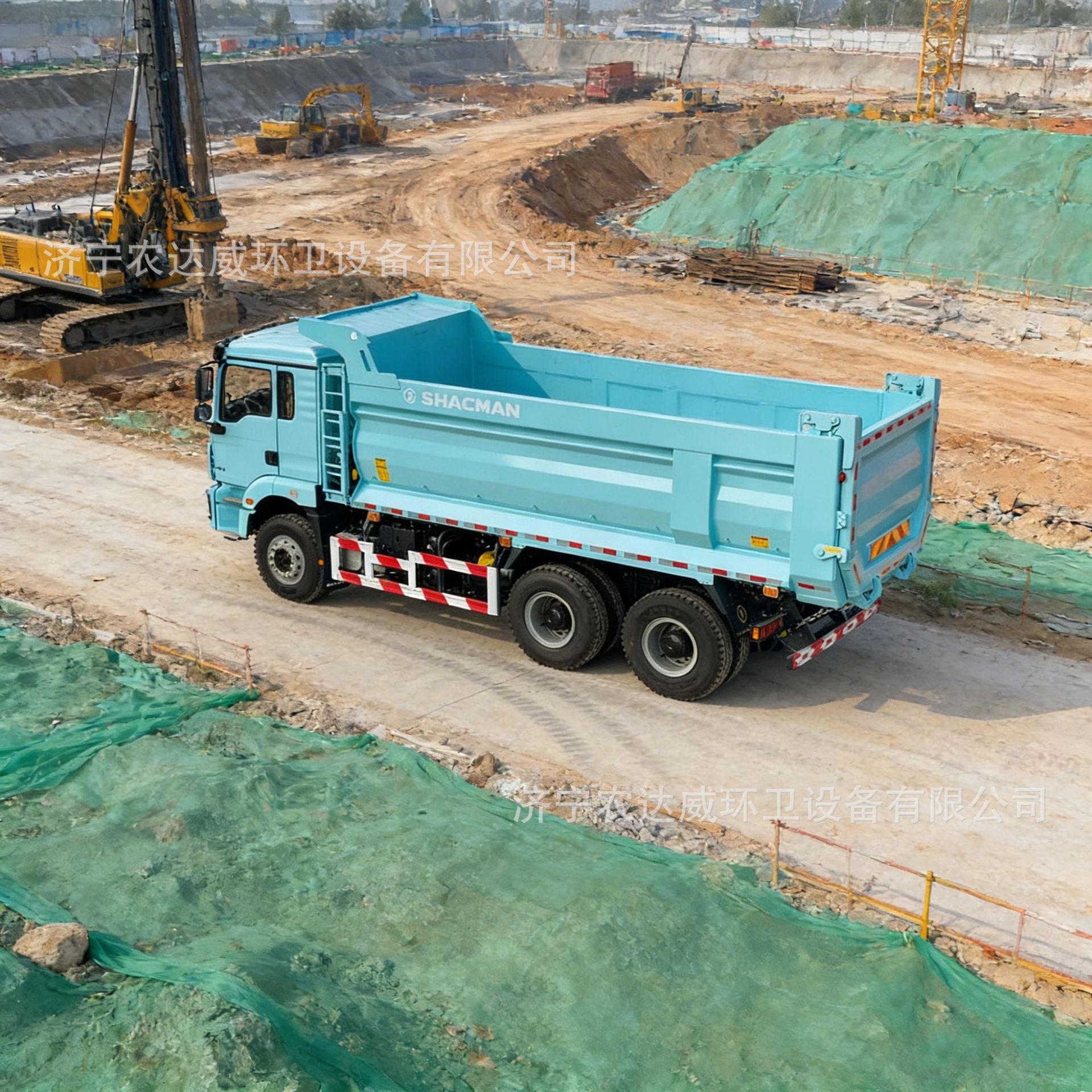 Heavy-Duty Construction Engineering Dump Trucks, Cross-Border Export Dump Trucks, Construction Site Earthmoving and Debris Removal Vehicles
