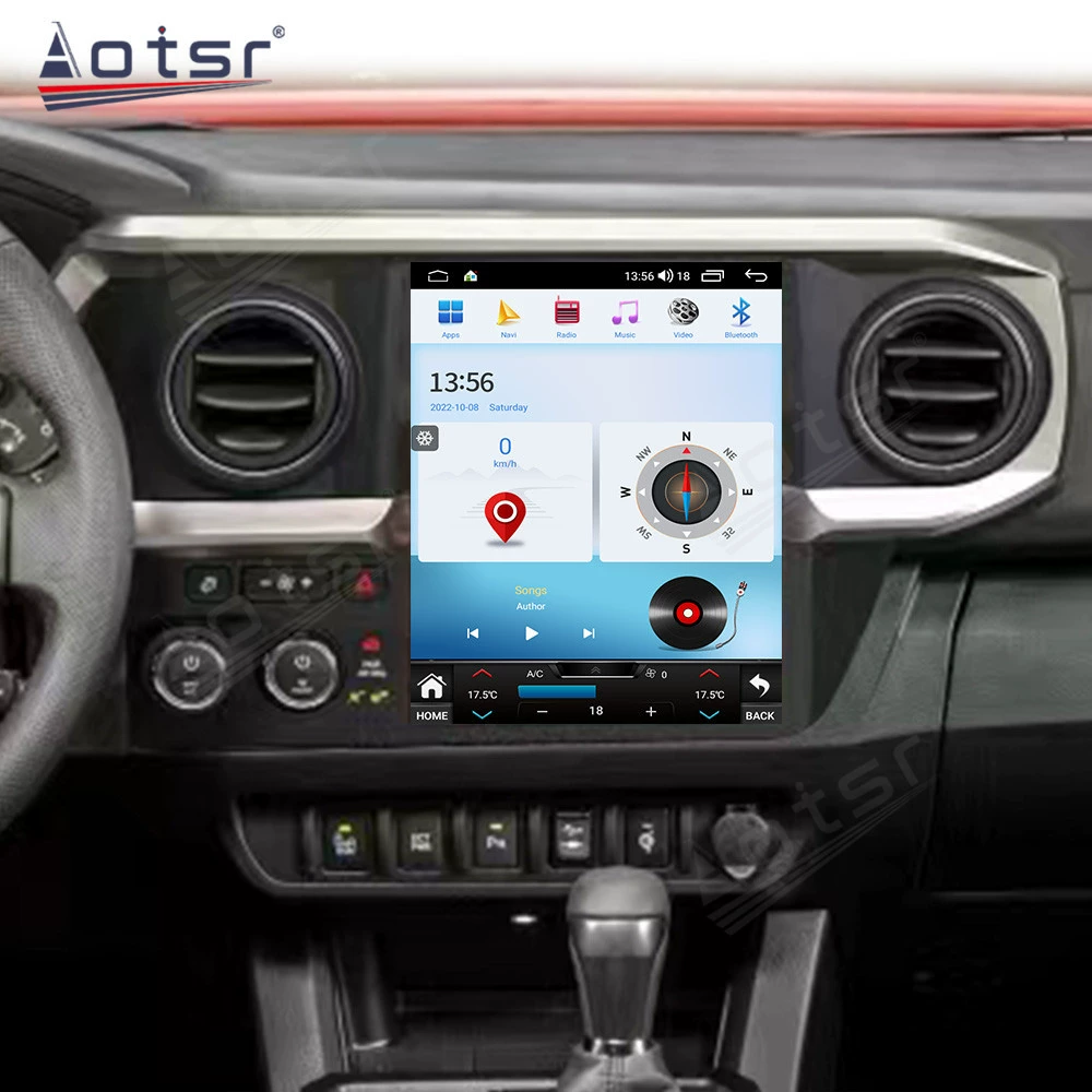 Подходит для Toyota Takuma оригинальной модификации Центрального управления автомобиля Android большой экран Интеллектуальная навигация Реверсивный изображение интегрированная Автомобильная машина