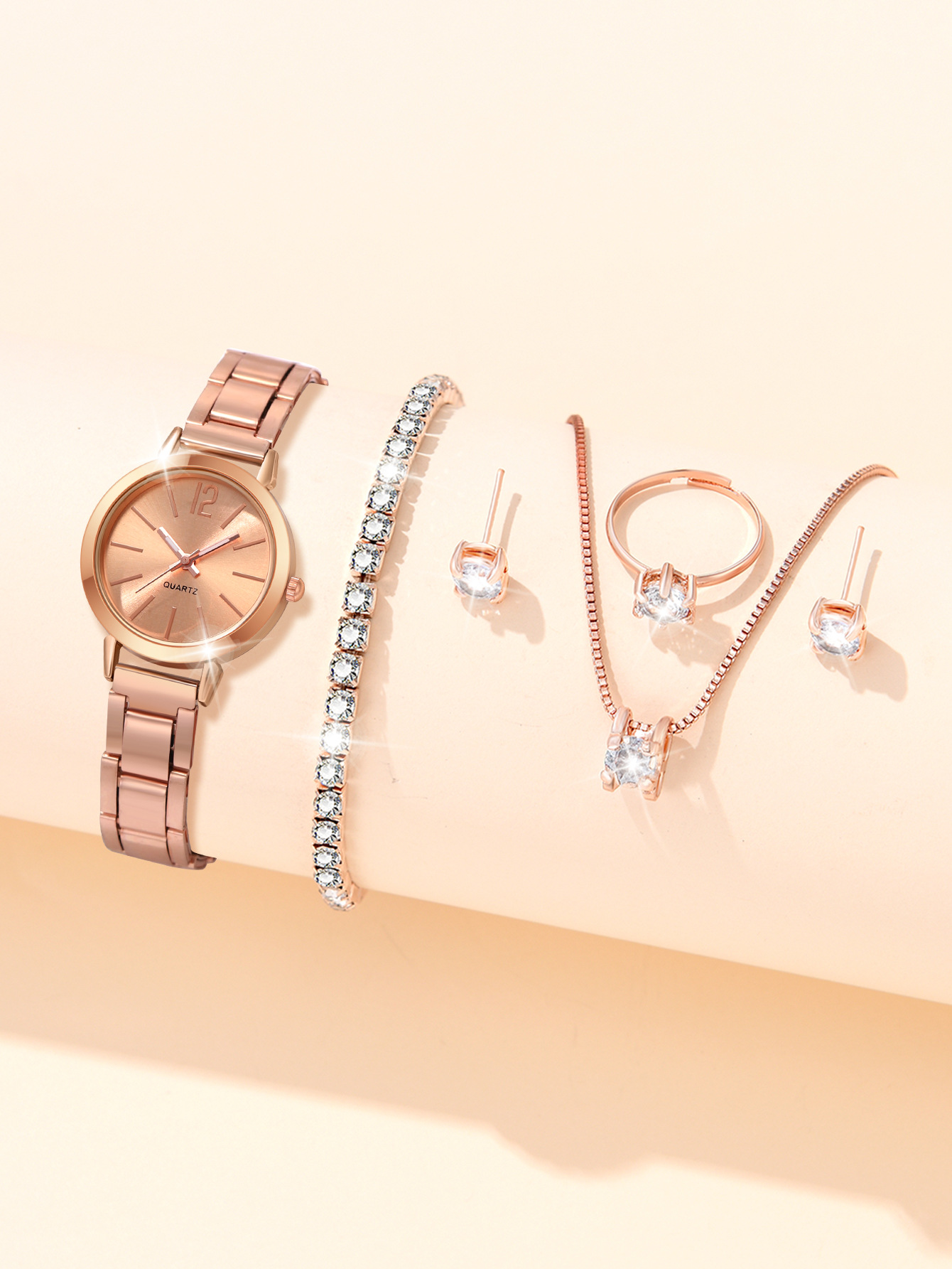 Rose gold set 1 (without box)