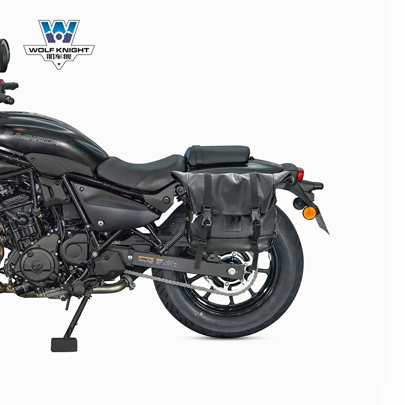 Подходит для бокового багажника Kawasaki Eliminator 500, ретро-боковой багажник, модифицированный чехол для шлема, быстросъёмный багажник со щелчком, замок, особый