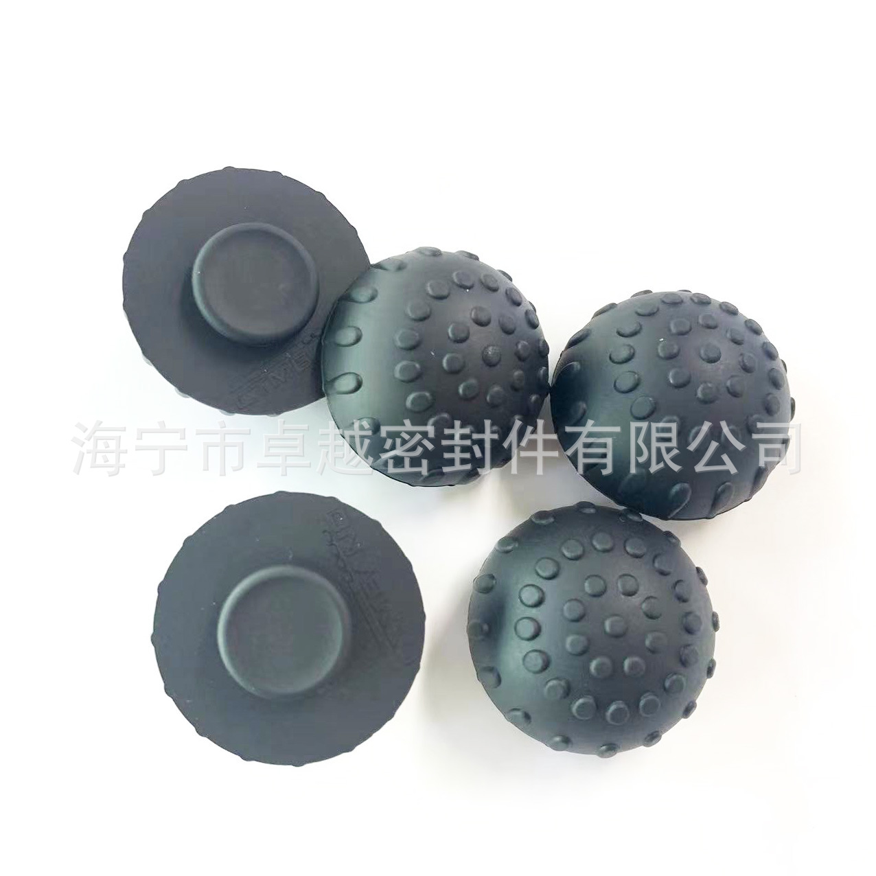 厂家供应空灵鼓橡胶垂球 减震橡胶脚垫 半圆形带凸点丁腈橡胶垫