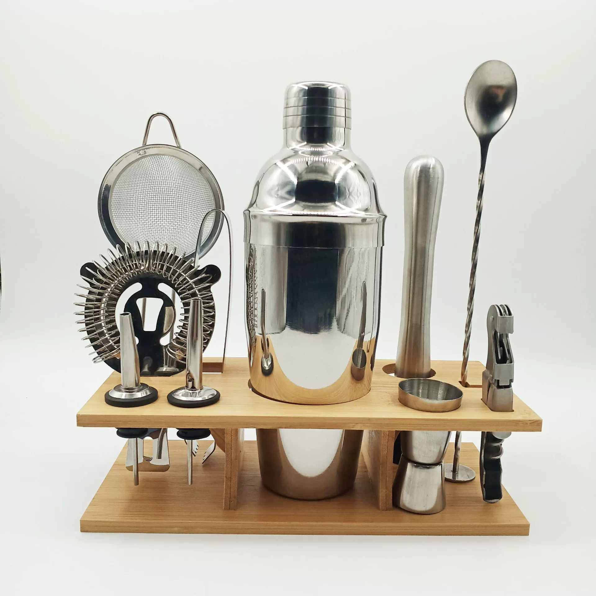 Shaker stainless steel, cocktail set, full set