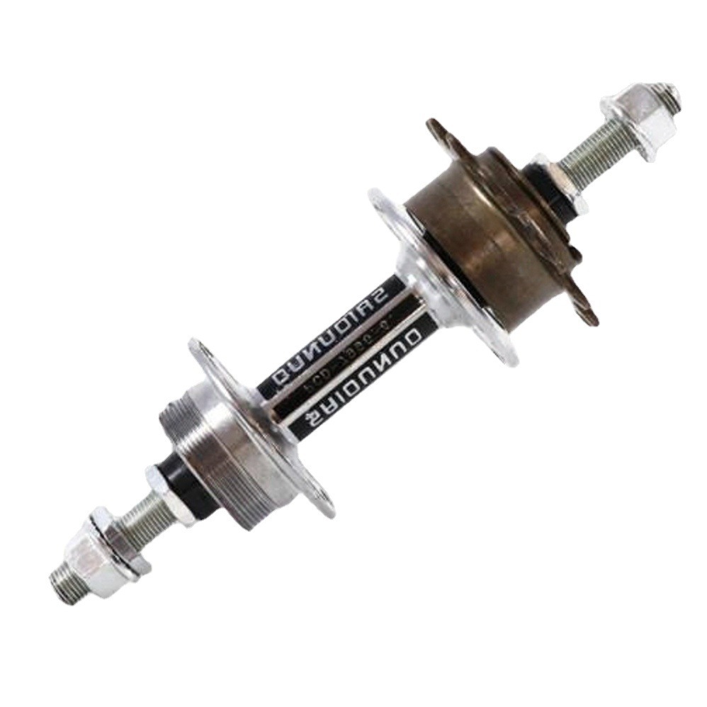 Bicicleta eje trasero piel 36-agujero 14T hub de una sola pieza volando integrado volante Hub trasero accesorios para bicicletas