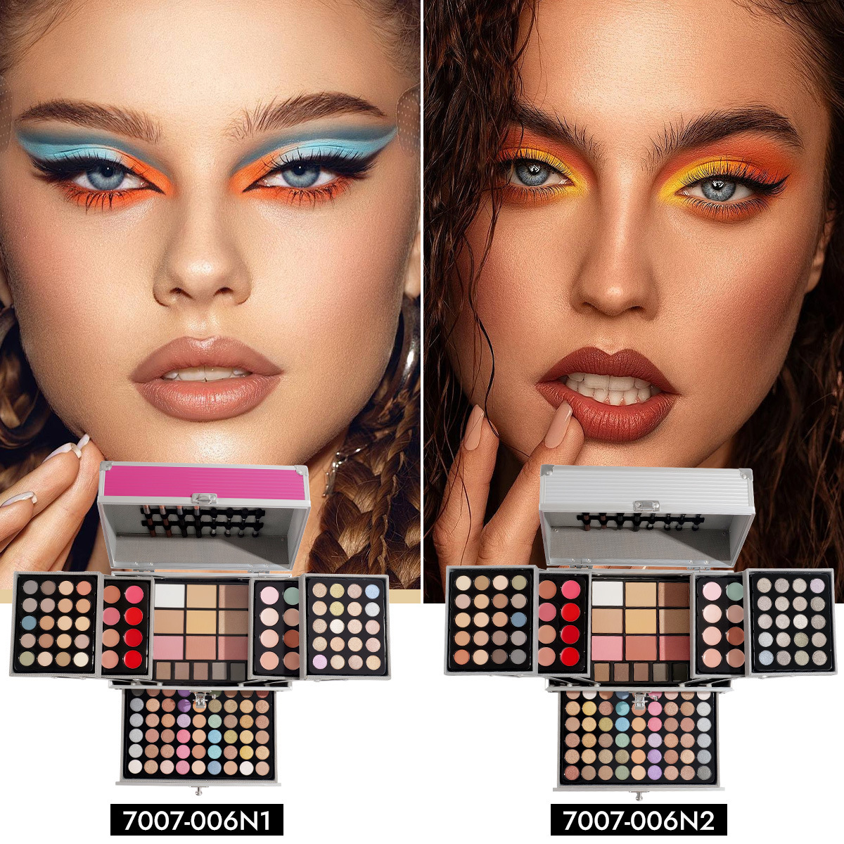 Set de Paleta de Maquillaje Completo Multicolor image 4