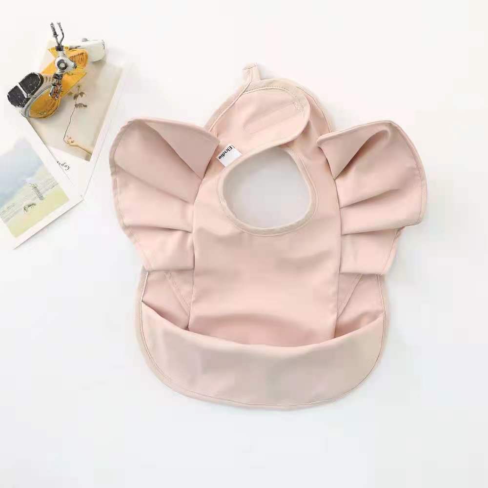 Children's pu bib baby eating clothes