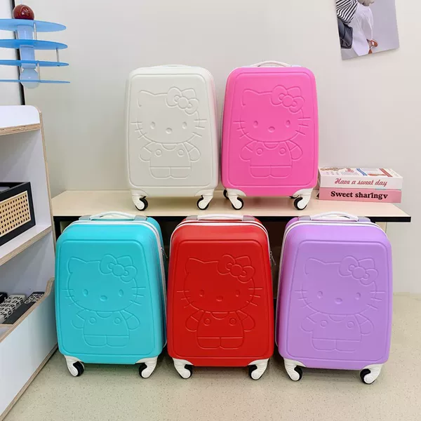 Trolley case female 18 inch cute small fresh primary school student luggage universal wheel 18 inch children's suitcase large capacity