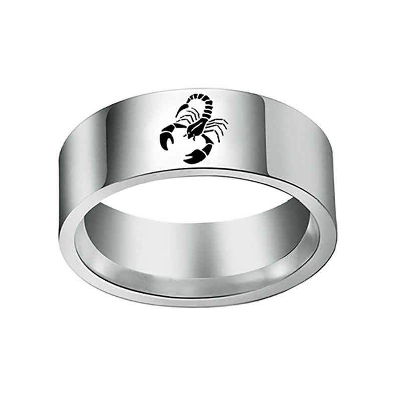 Bagues fines empilables bicolores, ensemble tendance en métaux mixtes, anneaux fins minimalistes en or et argent, initiales et symboles d'étoile gravés, 3 à 5 pièces à superposer._voghion.com