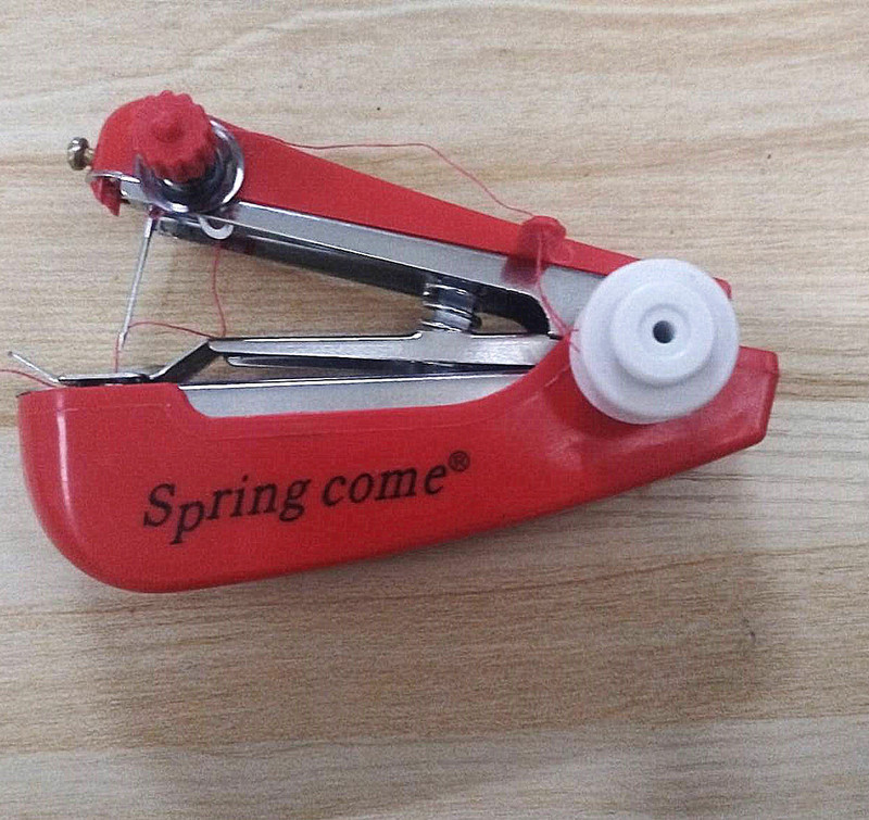 ポータブル小型ミニ手動ミシン家庭用多機能springcomeクリエイティブミシン|undefined
