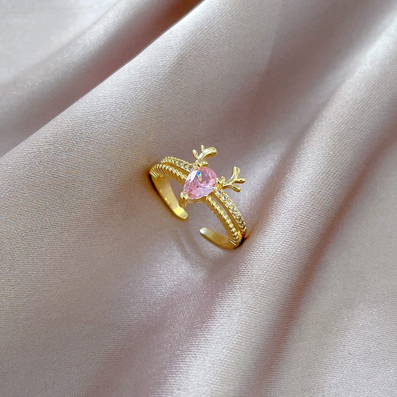 Verstellbarer Partnerring Mit Diamantbesatz Schlichter Schmuck_voghion.com