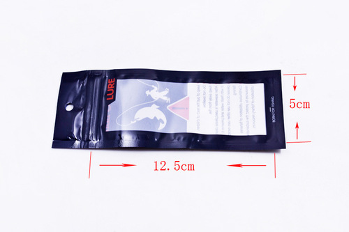 Wholesale factory sealed-color printed packaging bags, soft bait bags, hard bait bags for lures, fishing bait packaging bags
