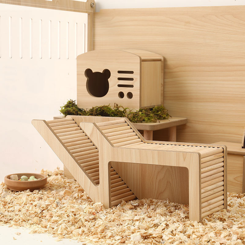 Hamster landscape supplies hamster tunnel underground peek house wooden small house underground cave hiding house nest