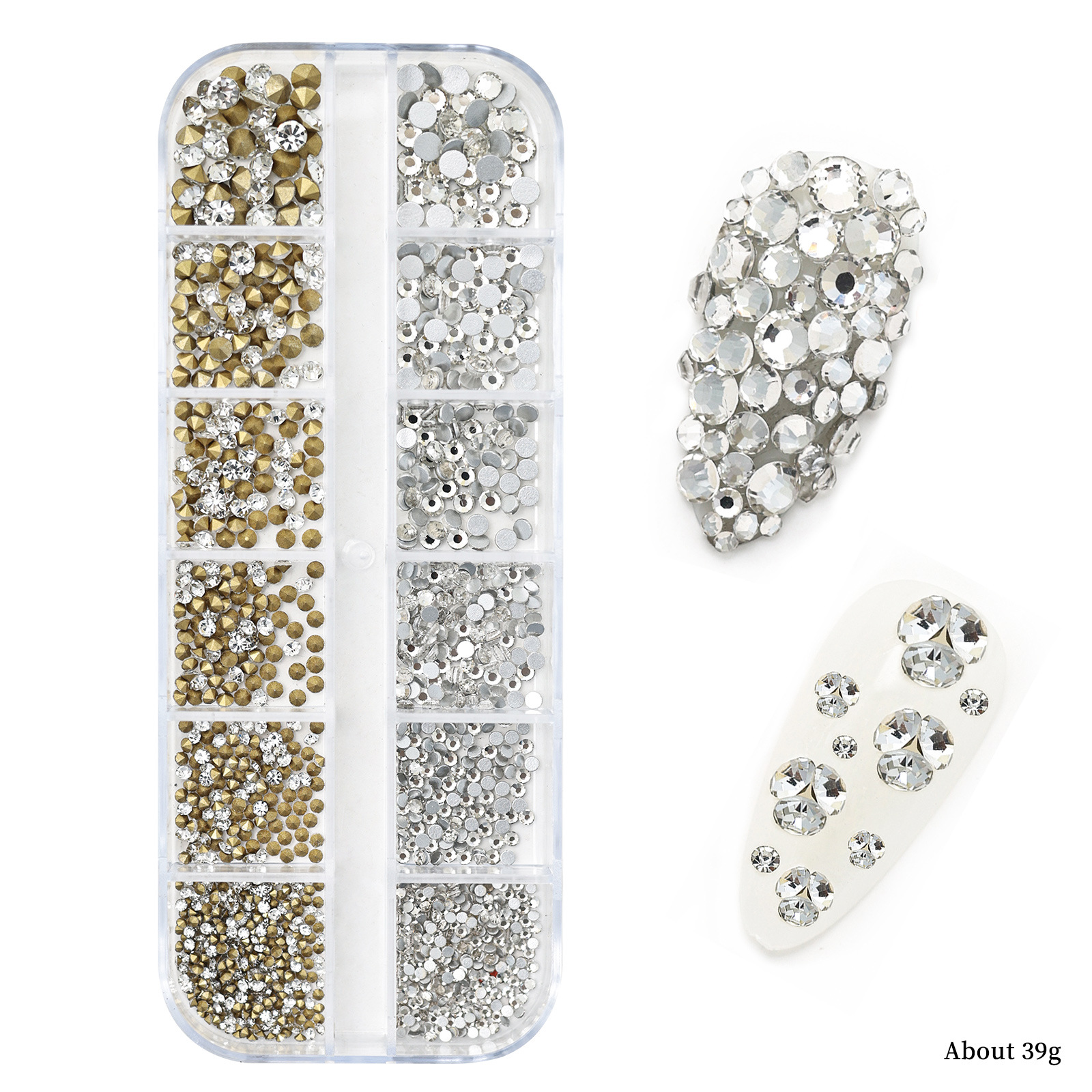 평평한 바닥 뾰족한 바닥 혼합 흰색 01 #