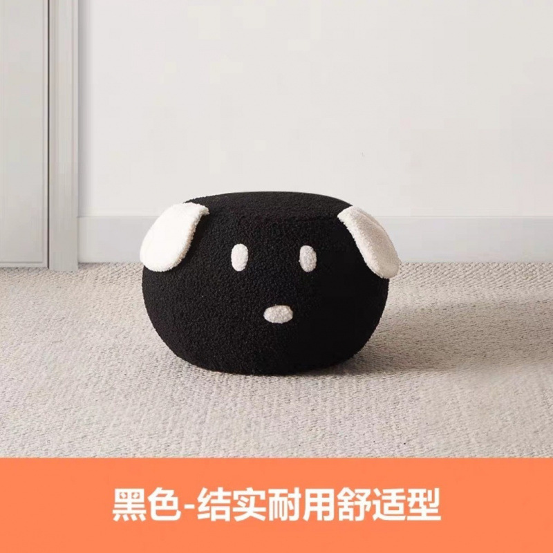 玄関用靴交換スツール、家庭用玄関、靴履き用スツール、シンプルなソファクッション、リビングルーム用ソフトバッグ、ロースツール|undefined