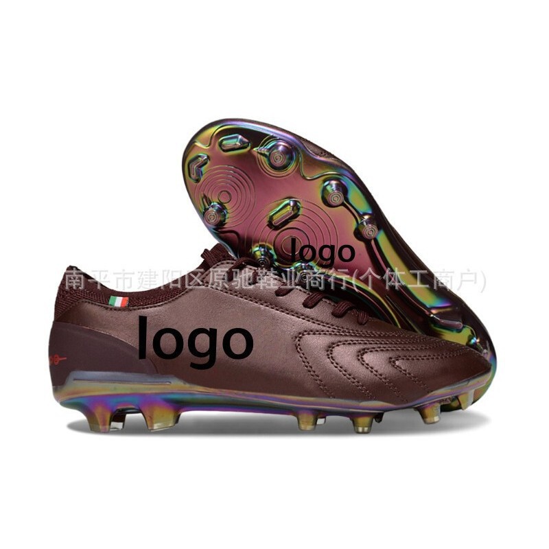 Putian Factory Wholesale Legendary Tenth Generation Microfiber Fg Spikes Electroplated Men's Outdoor Non-Slip Professional New Football Shoes