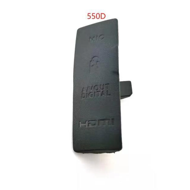 Adecuado para Canon 5D2 5D3 50D 500D 550D 60D 650D 700D enchufe de cuero USB caucho