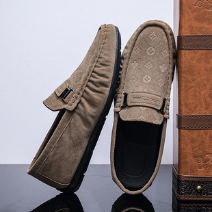 Cross-Border Men's Shoes Trendy Casual Loafers Summer Fashion Simple Men's Outdoor Driving Shoes Trendy Shoes Loafers Men