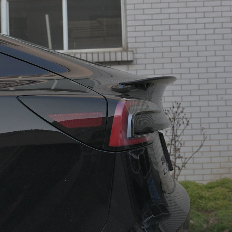 Подходит для новой версии Tesla Model3 хвостовое крыло из углеродного волокна