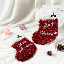 加工定制聖誕裝飾毛條聖誕掛件雪人老人聖誕樹帽子靴子聖誕用品