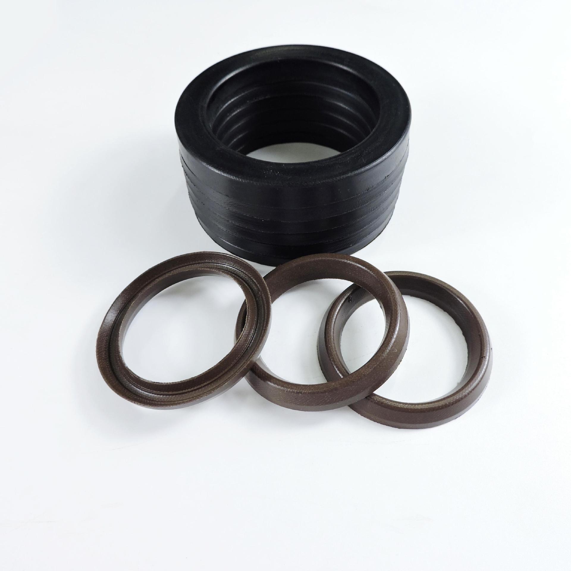 科道尔工厂供应V型组合密封液压缸轴用丁腈夹布氟胶夹布耐磨耐高