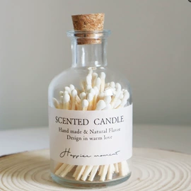 蜡烛;火柴;蜡烛器皿