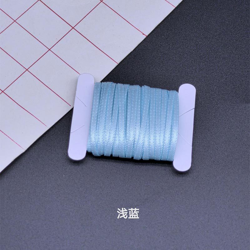 2 ミリメートル薄いリボンサテンリボンリボン手作り人形装飾リボン diy ギフトリボンブックマークリボンヘアバンド YY|undefined