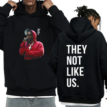 Hot sale Kendrick Lamar They Not Like Us printed Hoodie Men