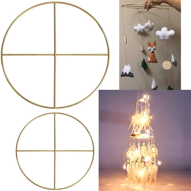 2022 new diy dream catcher iron ring material Golden Iron Ring Ring Garland circle wall hanging source manufacturer 2022 new diy dream catcher iron ring material Golden Iron Ring Ring Garland circle wall hanging source manufacturer
