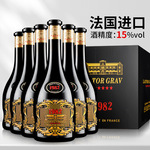 法国进口红酒 大肚瓶金属标14度厂家货源 梦菲谷1982干红葡萄酒